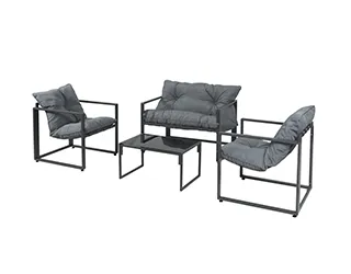 Cast Iron Aluminum Outdoor Courtyard Furniture Set