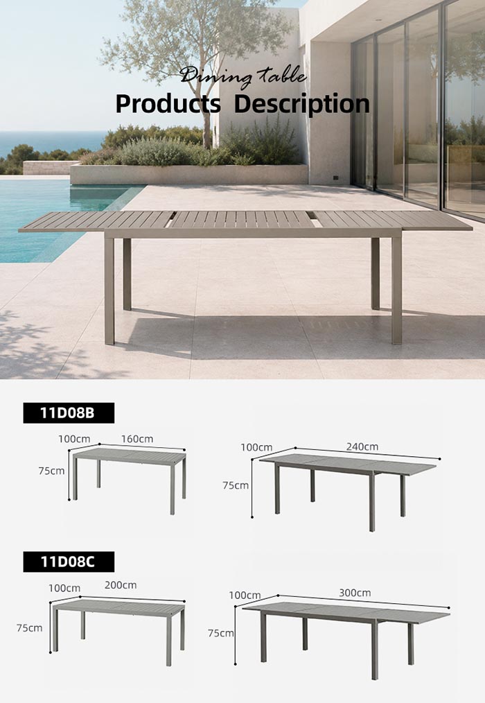 Extendable Dining Tables 11D08B