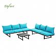 Luxury Outdoor Metal Furniture Pool Lounge Set - 11C01B