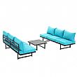Luxury Outdoor Metal Furniture Pool Lounge Set - 11C01B