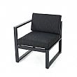 4 Piece Outdoor Aluminum V-shaped Sofa - 11C01H