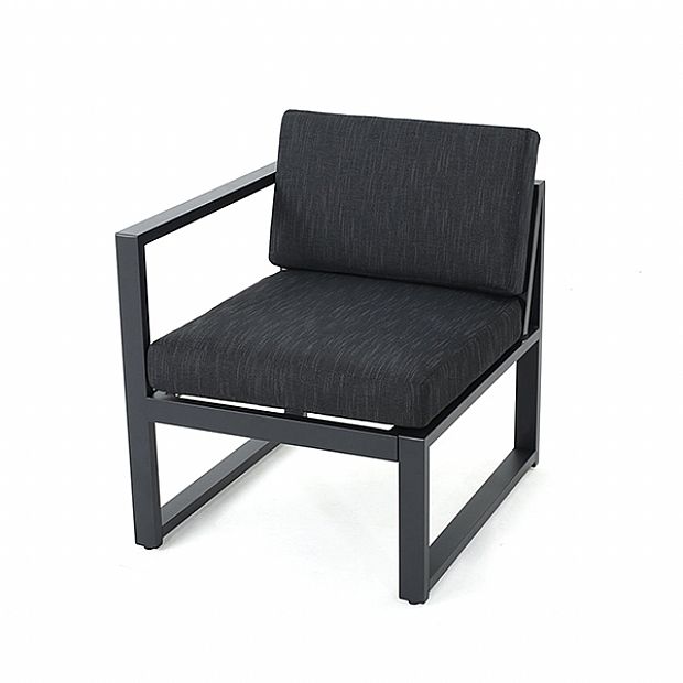4 Piece Outdoor Aluminum V-shaped Sofa - 11C01H
