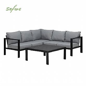 5-Seater Aluminum Outdoor Modular Sofa