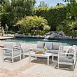 7-Seater Cast Iron Metal Outdoor Sofa Set - 11C01M