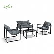Cast Iron Aluminum Outdoor Courtyard Furniture Set - 11C01O