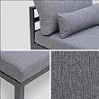Luxury Aluminum Furniture Set with Cushion - 11C01Q