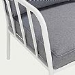 Modern Aluminum Sofa Set with Cushion - 11C01V