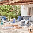 Modern Aluminum Sofa Set with Cushion - 11C01V