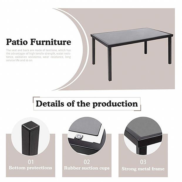 Courtyard Modern 4-piece Dialogue Set - 11C01X