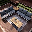 Aluminum Patio Furniture with Adjustable Seat - 11C01Y