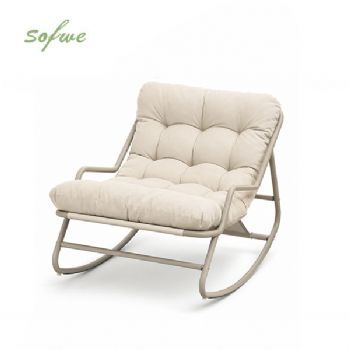 Wholesale Outdoor Rocking Lounge Chair with Thick Olefin...