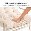 Wholesale 4-Piece Outdoor Patio Conversation Set with Thick Quilted Cushions and Metal Tube Frame - 11C12M