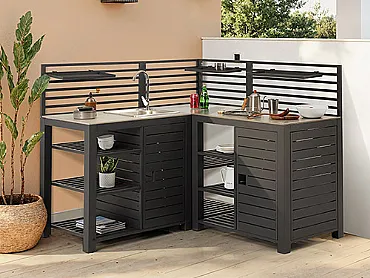 Outdoor Kitchen Set Layouts for Patios & Backyards: A Modular Approach That Sells
