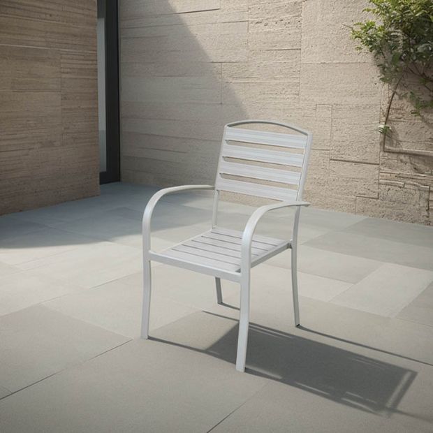 Stackable Dining Chair with Armrest - 11D11C