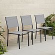 Stackable Textilene Chairs without Armrest - 11D11D