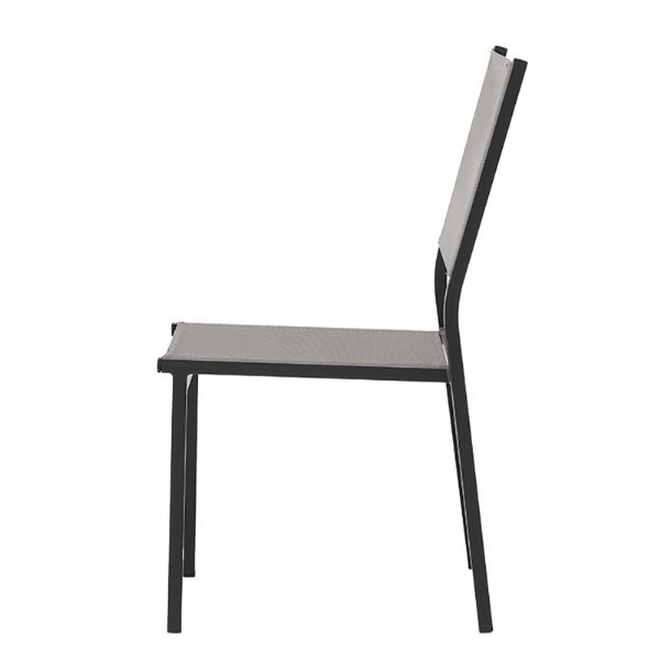 Textilene Stackable Chair without Armrest - 11D11D