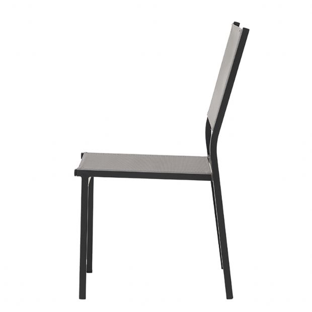 Textilene Stackable Chair without Armrest - 11D11D