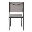 Textilene Stackable Chair without Armrest - 11D11D