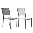 Textilene Stackable Chair without Armrest - 11D11D