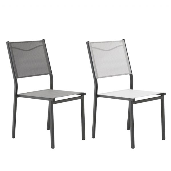 Textilene Stackable Chair without Armrest - 11D11D