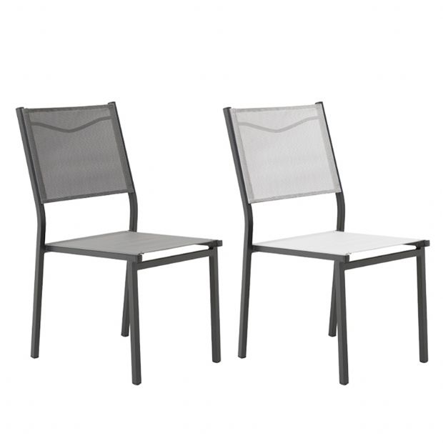 Textilene Stackable Chair without Armrest - 11D11D