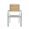 Outdoor Wood-Plastic Composites Dining Chair - 11D11F