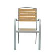 Outdoor Wood-Plastic Composites Dining Chair - 11D11F