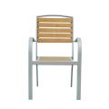 Outdoor Wood-Plastic Composites Dining Chair - 11D11F