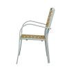 Outdoor Wood-Plastic Composites Dining Chair - 11D11F
