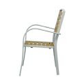 Outdoor Wood-Plastic Composites Dining Chair - 11D11F