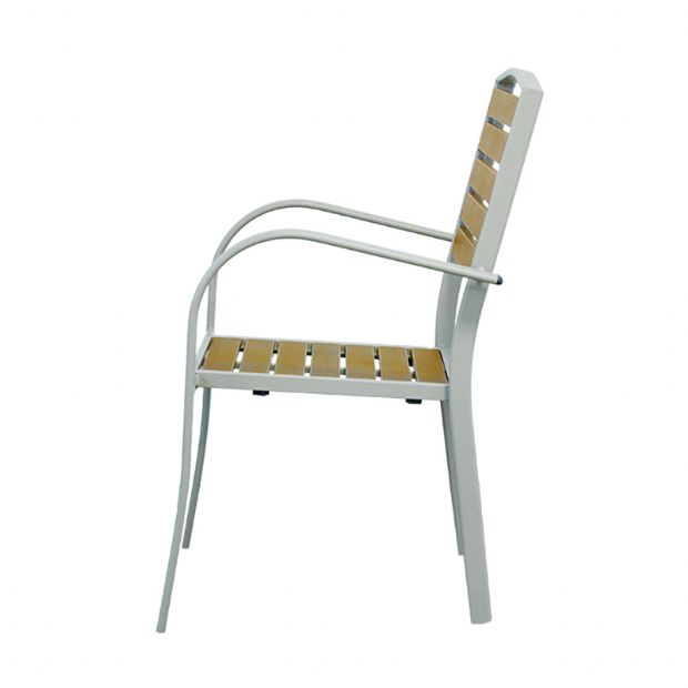 Outdoor Wood-Plastic Composites Dining Chair - 11D11F