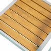 Outdoor Wood-Plastic Composites Dining Chair - 11D11F