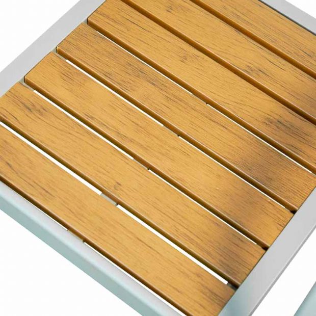 Outdoor Wood-Plastic Composites Dining Chair - 11D11F