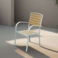 Outdoor Wood-Plastic Composites Dining Chair - 11D11F