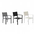 Outdoor Garden Aluminum Stacking Armchair - 11D11H