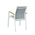 Garden Aluminum Cotton Padded Dining Armchair - 11D11I