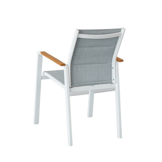 Wholesale Aluminum Outdoor Dining Armchair - 11D11I