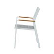 Wholesale Aluminum Outdoor Dining Armchair - 11D11I