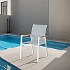 Wholesale Aluminum Outdoor Dining Armchair - 11D11I