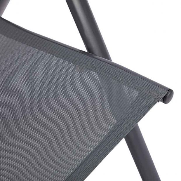 Garden Aluminum Foldable Dining Armchair - 11D11L