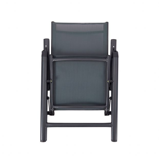 Garden Aluminum Foldable Dining Armchair - 11D11L