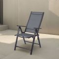 Garden Aluminum Foldable Dining Armchair - 11D11L