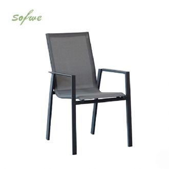 Patio Garden Balcony Outdoor Aluminum Armchair