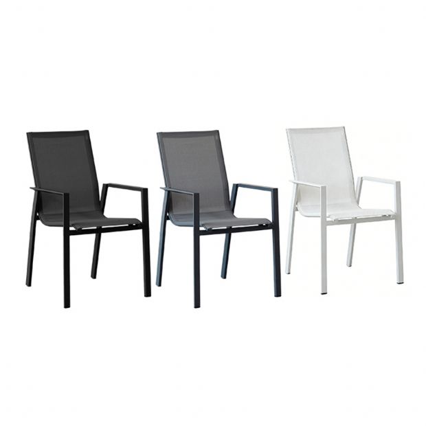 Patio Garden Balcony Outdoor Aluminum Armchair - 11D12D