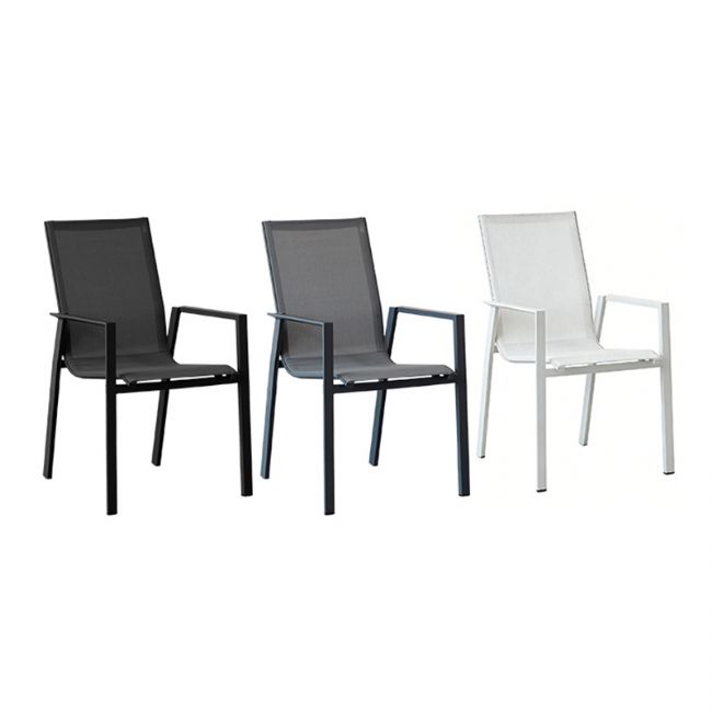 Patio Garden Balcony Outdoor Aluminum Armchair - 11D12D