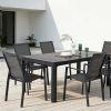 Patio Garden Balcony Outdoor Aluminum Armchair - 11D12D