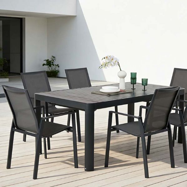 Patio Garden Balcony Outdoor Aluminum Armchair - 11D12D