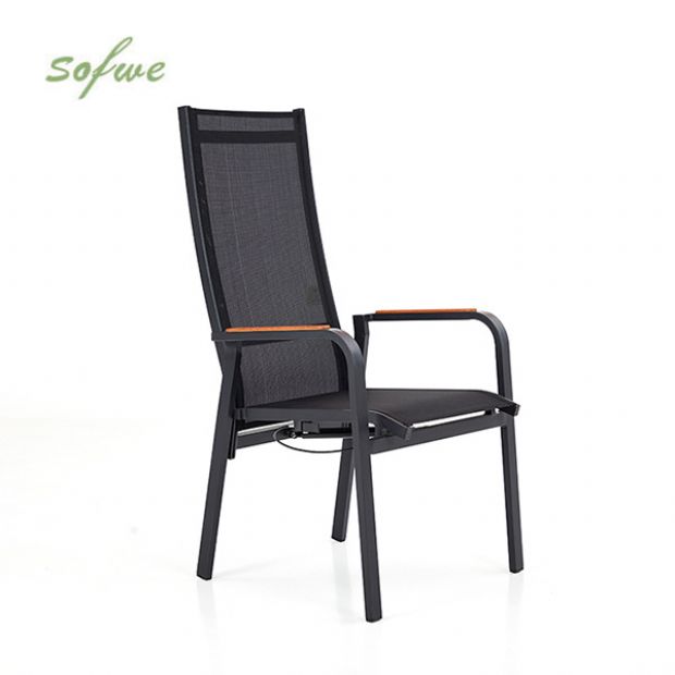 High Back Reclining Patio Dining Chair - 11D12J