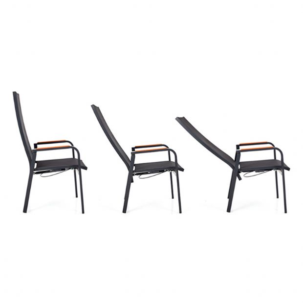 High Back Reclining Patio Dining Chair - 11D12J