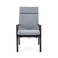 Reclining Patio High Back Dining Armchair With Spun Polyester Cushion - 11D12K
